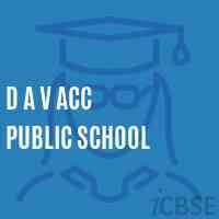  D A V ACC PUBLIC SCHOOL